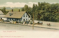 Bradford, New Hampshire, USA - Bradford, New Hampshire, USA - Depot, Bradford, N.H., 1906
