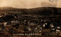 Bradford, Vermont, USA - Bradford, VT & N.H. Hills, 1911