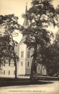 Bradford, Vermont, USA - Congregational Church, Bradford, Vt.
