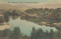 Bradford, Vermont, USA - The Connecticut Valley at Bradford, Vermont