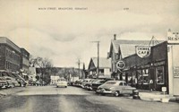 Bradford, Vermont, USA - Main Street, 1940s