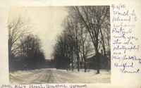 Bradford, Vermont, USA - North Main Street, 1907
