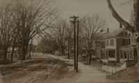 Bradford, Vermont, USA - Street view in Bradford, Vt.