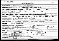 Marie Ferdinanda "Ada" BRAULT - Death