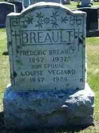 Louise VEGIARD - Grave