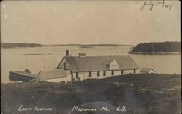 Bremen, Maine, USA - Clam Factory, Medomak, Me., 1917