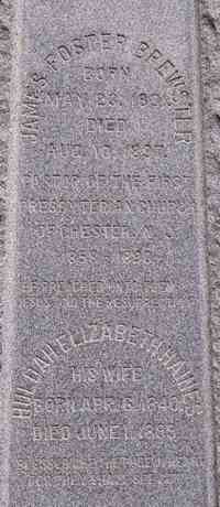 James Foster BREWSTER - Grave