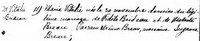Marie Vitalie BRIDEAU - Baptism
