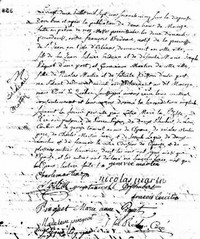 Jean-François BRIDEAU - 1765 marriage