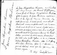 Marie Madeleine BRIDEAU - 1817 marriage