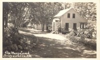 Bridgewater, New Hampshire, USA - The Mary Lamb tea house