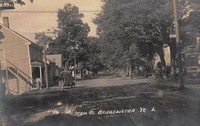 Bridgewater, Vermont, USA - Main St. Bridgewater, VT., 1925