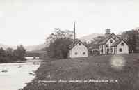 Bridgewater, Vermont, USA - Ottaquechee River and Mill at Bridgewater, Vt.