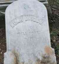 Noah BRIGGS - Grave