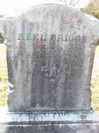 Abel BRIGGS - Grave