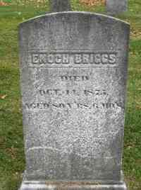 Enoch BRIGGS - Grave