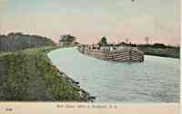 Brockport, New York, USA - Erie Canal, West of Brockport, N.Y.