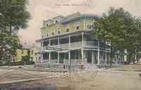 Brockport, New York, USA - Hotel Giebel, 1909