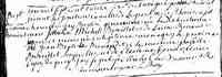 Marie-Geneviève BROUILLET - 1736 Baptism