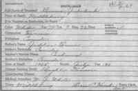 Jedediah Gedeon BROWE (BREAULT) (BRAULT) - 1908 Death