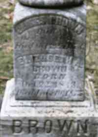 Elizabeth A. BROWN - Grave