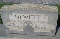 William Harley HEWETT - Grave