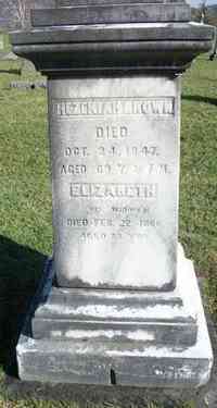 Hezekiah BROWN - Grave