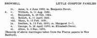 William BROWNELL - Title Little Compton families, Volume 1 Little Compton Families, Benjamin Franklin Wilbour, ISBN 0806347031, 9780806347035 Author Benjamin Franklin