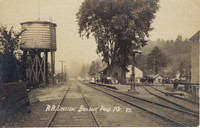 Woodstock, Maine, USA - R.R. Station, Bryant Pond, Me.