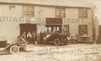 Bucksport, Maine, USA - Smith & Wilson Garage, 1918