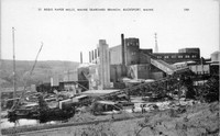 Bucksport, Maine, USA - St. Regis Paper Mills, Maine Seaboard Branch, Bucksport, Maine
