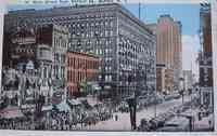 Buffalo, New York, USA - Main Street from Shelton Sq., Buffalo, N.Y. (1918)