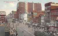 Buffalo, New York, USA - Main Street Looking North