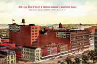 Buffalo, New York, USA - Bird's-eye View of the H. A. Meldrum Company's Department Stores
460-470 Main Street, Buffalo, N.Y.