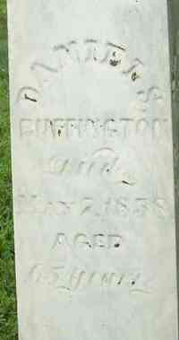 Daniel BUFFINGTON - Grave