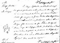 Prosper LEBRETON - 1826 marriage