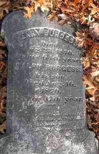 Henry BURGESS - Grave