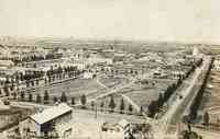 Burley, Idaho, USA - Burley, Idaho, USA - Business District from Reservoir