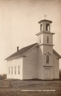 Burlington, Maine, USA - Burlington, Maine, USA - Congregational Church