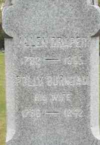 Allen DRAPER - Grave