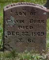 Franklin BURR - Grave