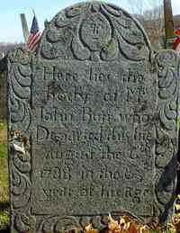 John BURR - Grave