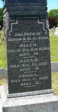 Allen BURR - Grave