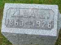 Ella Lavina BURR - Grave