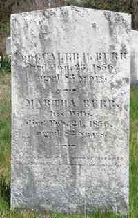 Caleb H. BURR - Grave