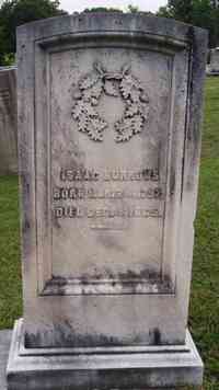 Isaac BURROWS - Grave