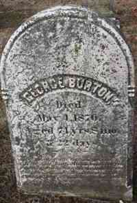 George BURTON - Grave