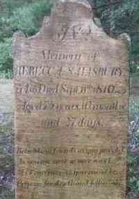 Rebecca BUSHEE - Grave