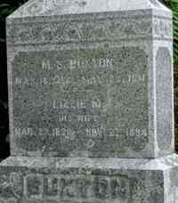 Mary Elizabeth "Lizzie" MORRISON - Grave
