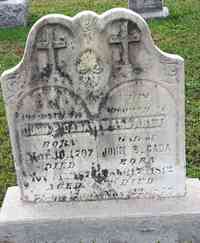 Jean Baptiste CADET (CADA) - Grave
